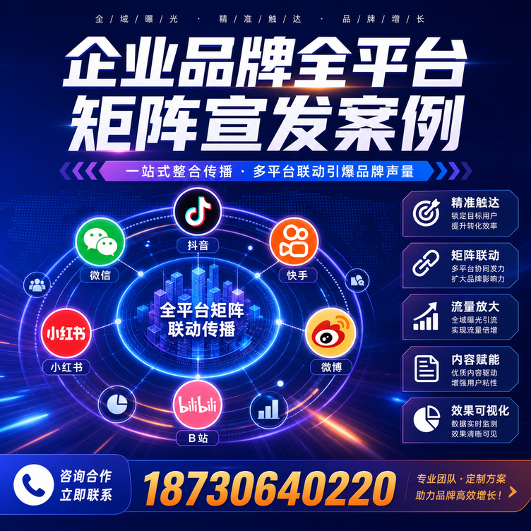 巴中企业全平台自媒体品牌统一宣发落地案例